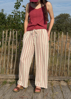 PANTS0001-ROU -- Couleur : Rouge