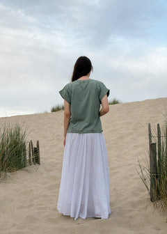 T-shirt kaki — Couleur: Kaki