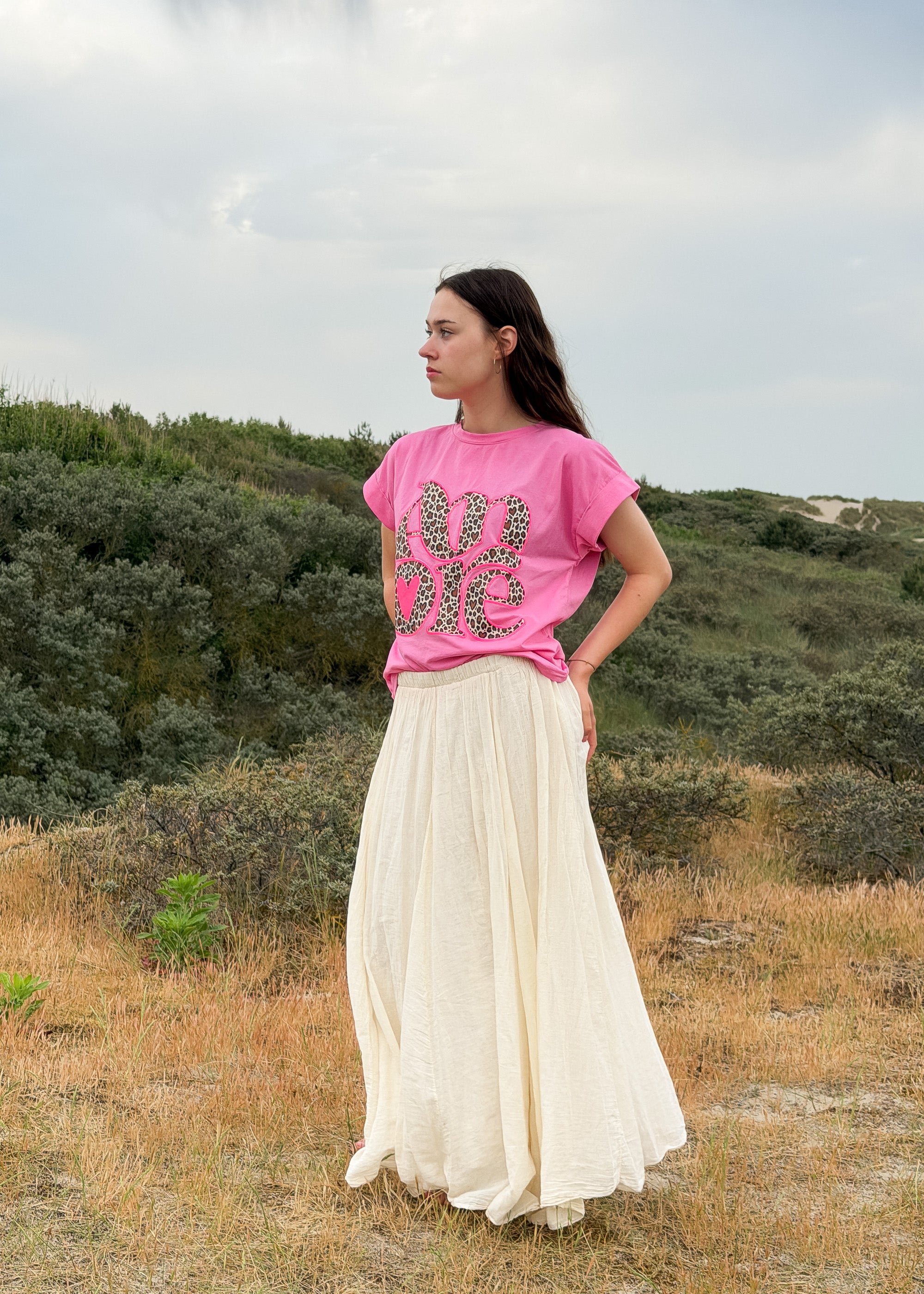 T-shirt rose — Couleur: Rose